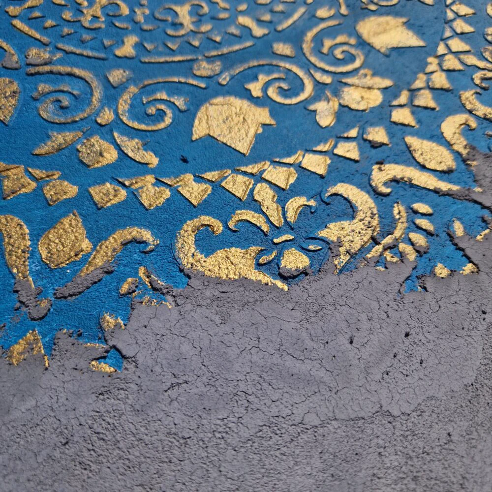 Mandala Tynk Dekoracyjny Beton Dekoracyjny